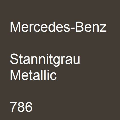 Mercedes-Benz, Stannitgrau Metallic, 786.